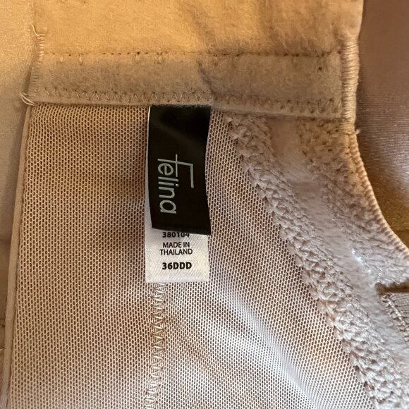 Felina Body Veil Longline Strapless Bra 36DDD - Picture 8 of 9